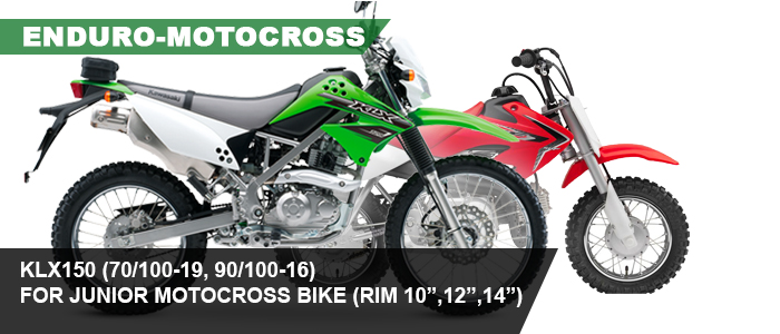 ยาง KLX 150, 70/100-19, 90/100-16